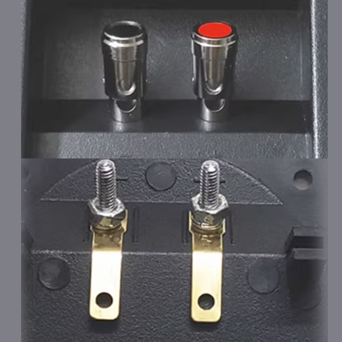 6pcs Speaker AMP Terminal Binding Post Spring Loaded Type
