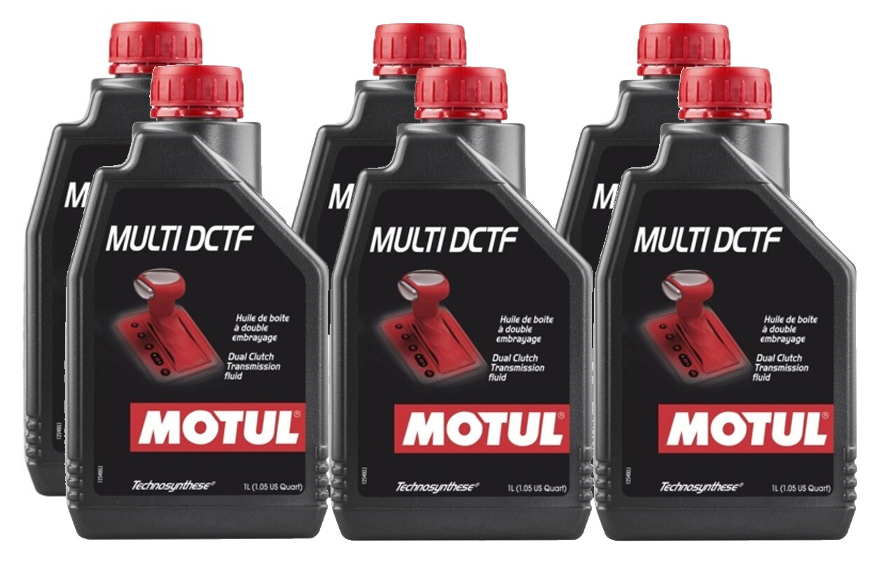 Motul MULTI DCTF GL-4 6L Technosynthese Dual Clutch Transmission Fluid (6 x 1L)