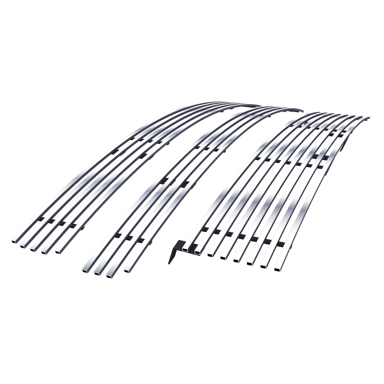 For 2003-2007 Scion XB Stainless Steel Chrome Billet Grille Insert Combo