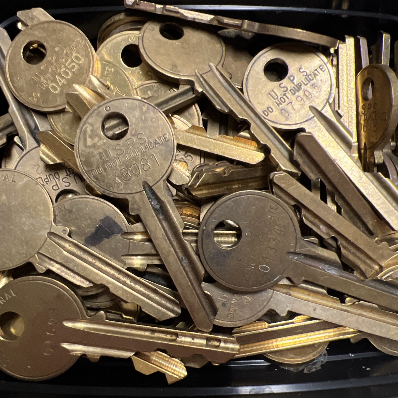 USPS Vintage PO Box Key Code Range 40000 - 49999 select from list Good Used Mail