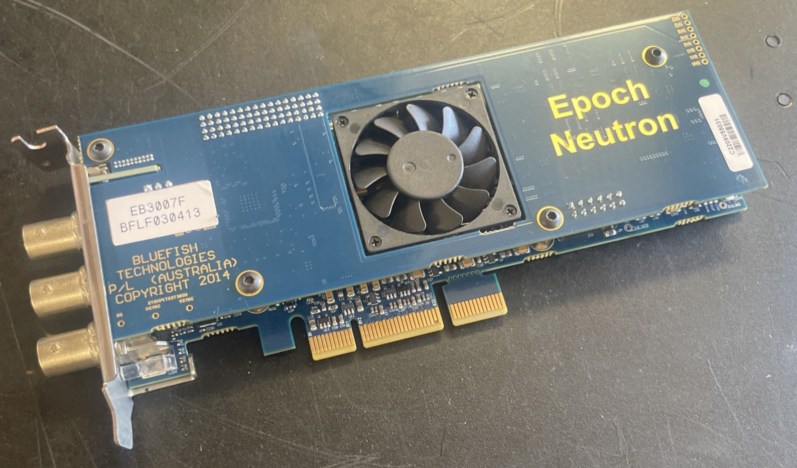 Bluefish444 Epoch Neutron EB3007F PCIe Video Capture Playback Card