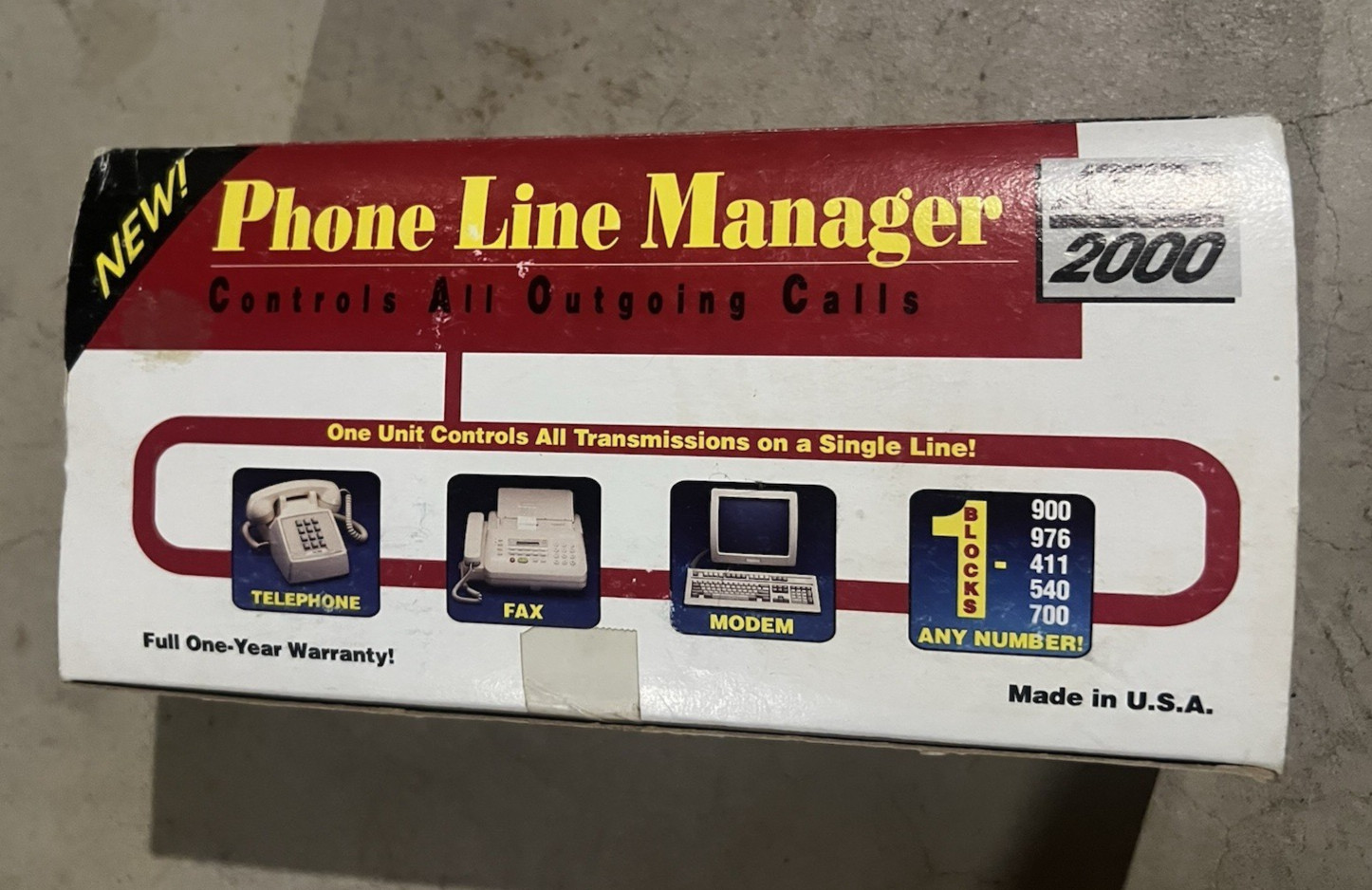 ATDI 2000 Phone Line Manager New in Box