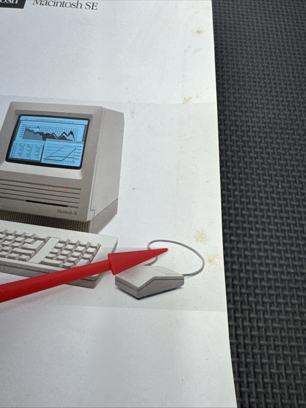 Apple Macintosh Se Owners Manual (Front Cover Damage Read)