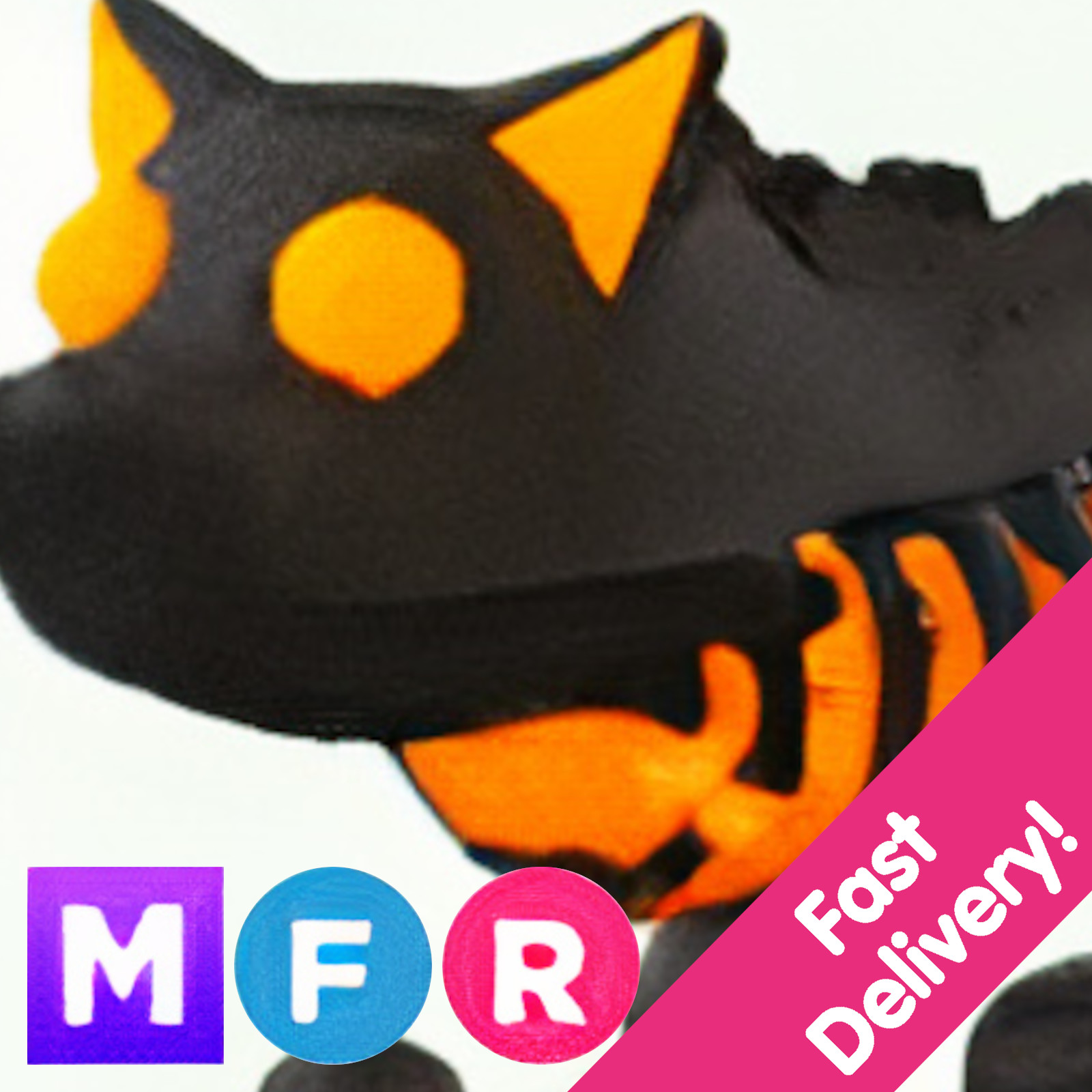 Lava Wolf ✨ Mega Neon Fly Ride MFR ✨ US Seller Adopt From Me Today