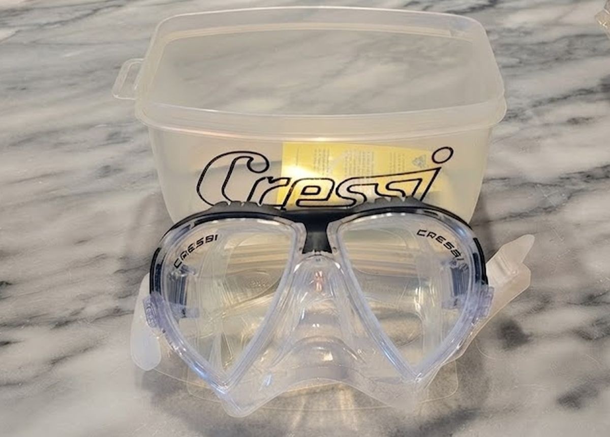 Diving Silicone Mask Matrix Transparent Cressi DS301060, Scuba Skin Divers