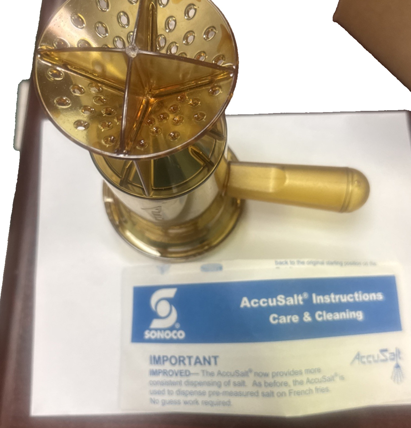 SONOCO CRELLIN The GSS1 4.2g green dispenser
