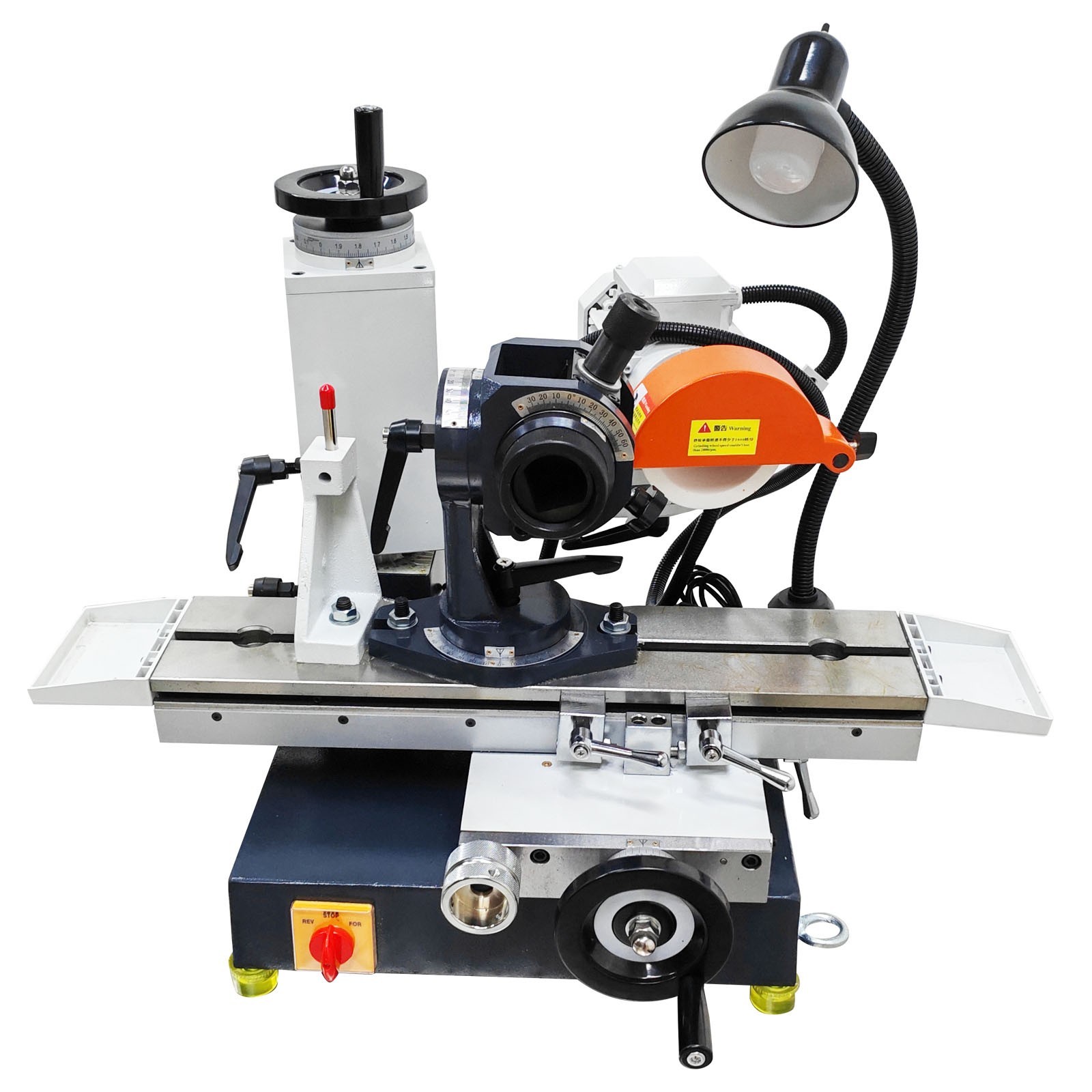 220V Universal Tool Grinding Machine Sharpener w/50Q Gun Drill Sharpening Tool
