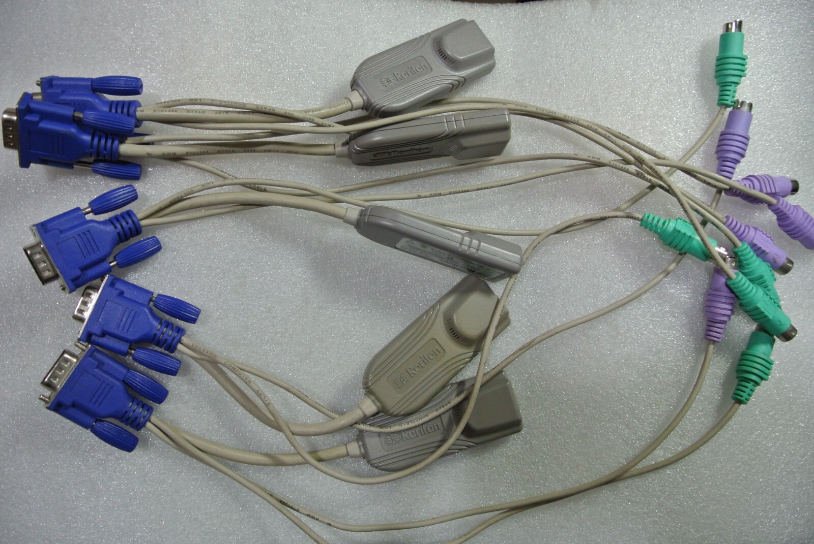 Raritan P2CIM-PS2 Paragon II KVM Switch Computer Interface Module CIM Lot Of 5