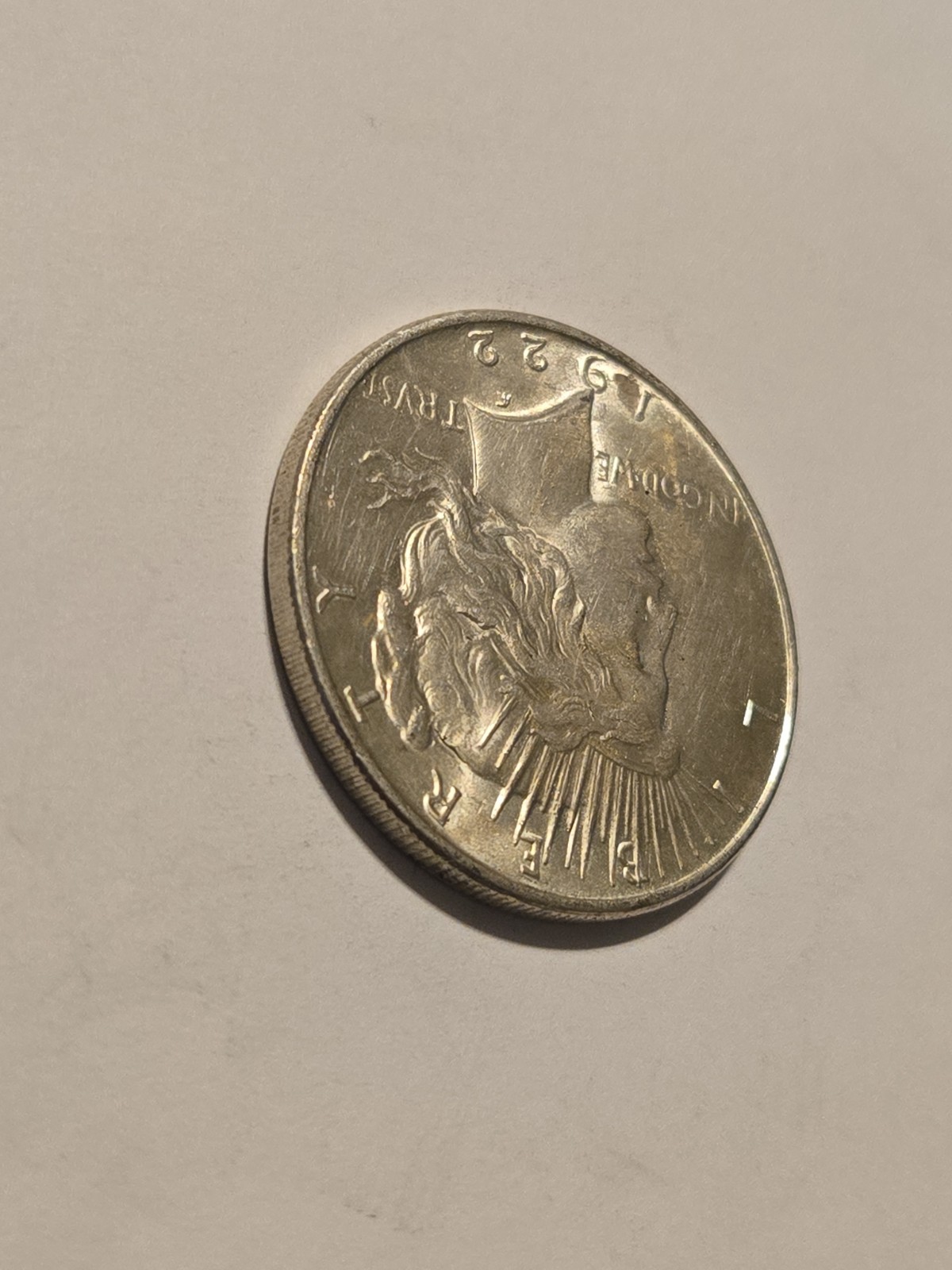 1922 Peace Dollar- 90% Silver- Nice Coin