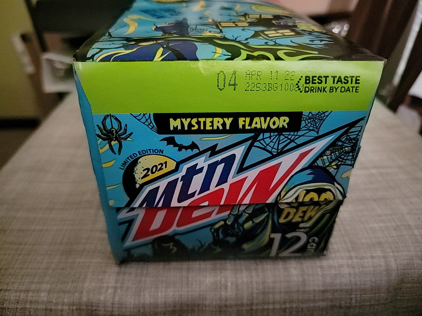 Mountain Dew VooDew 2021, 12 Full cans from 12 pack