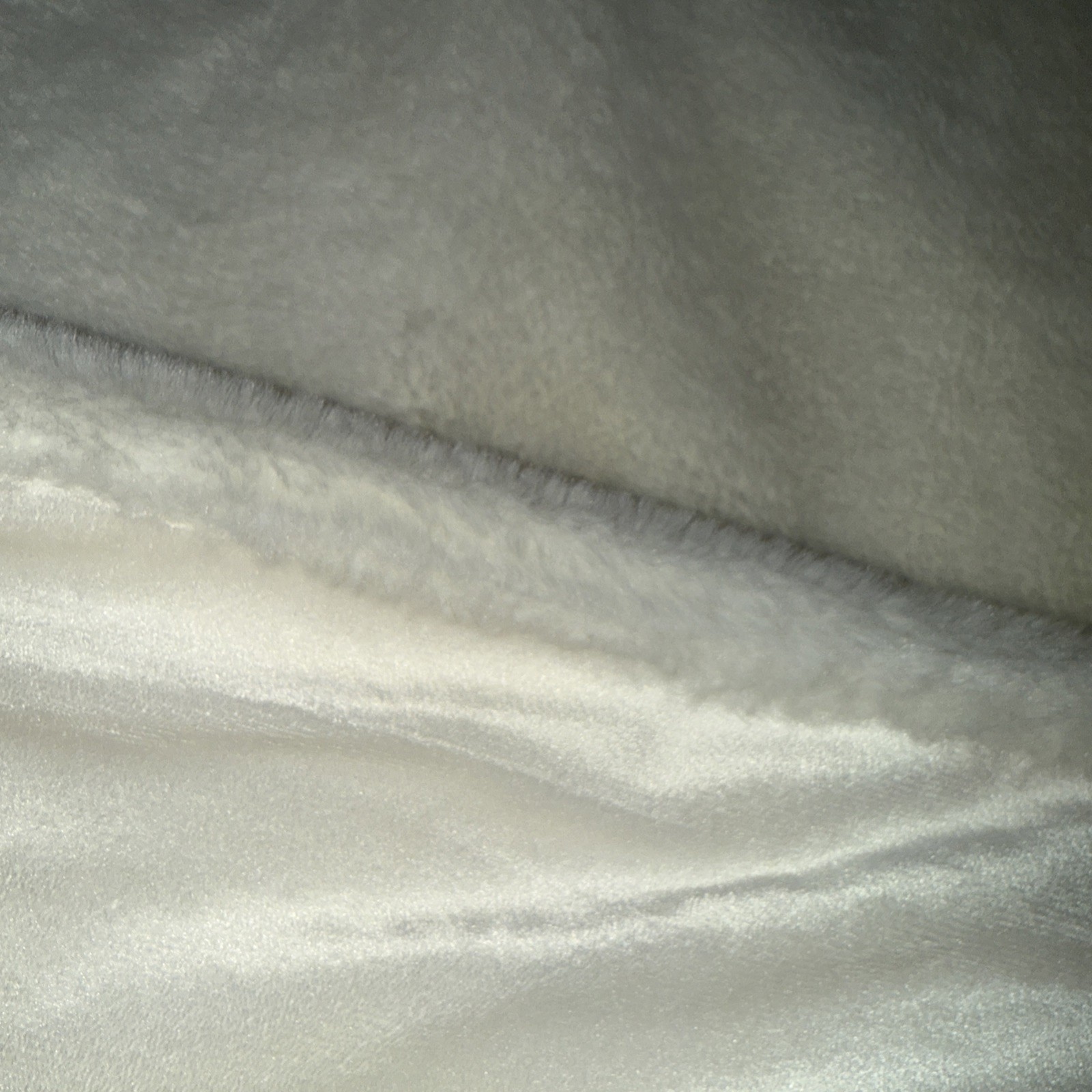 Daniel De Cassone Studio White Plush Blanket 46”x71”