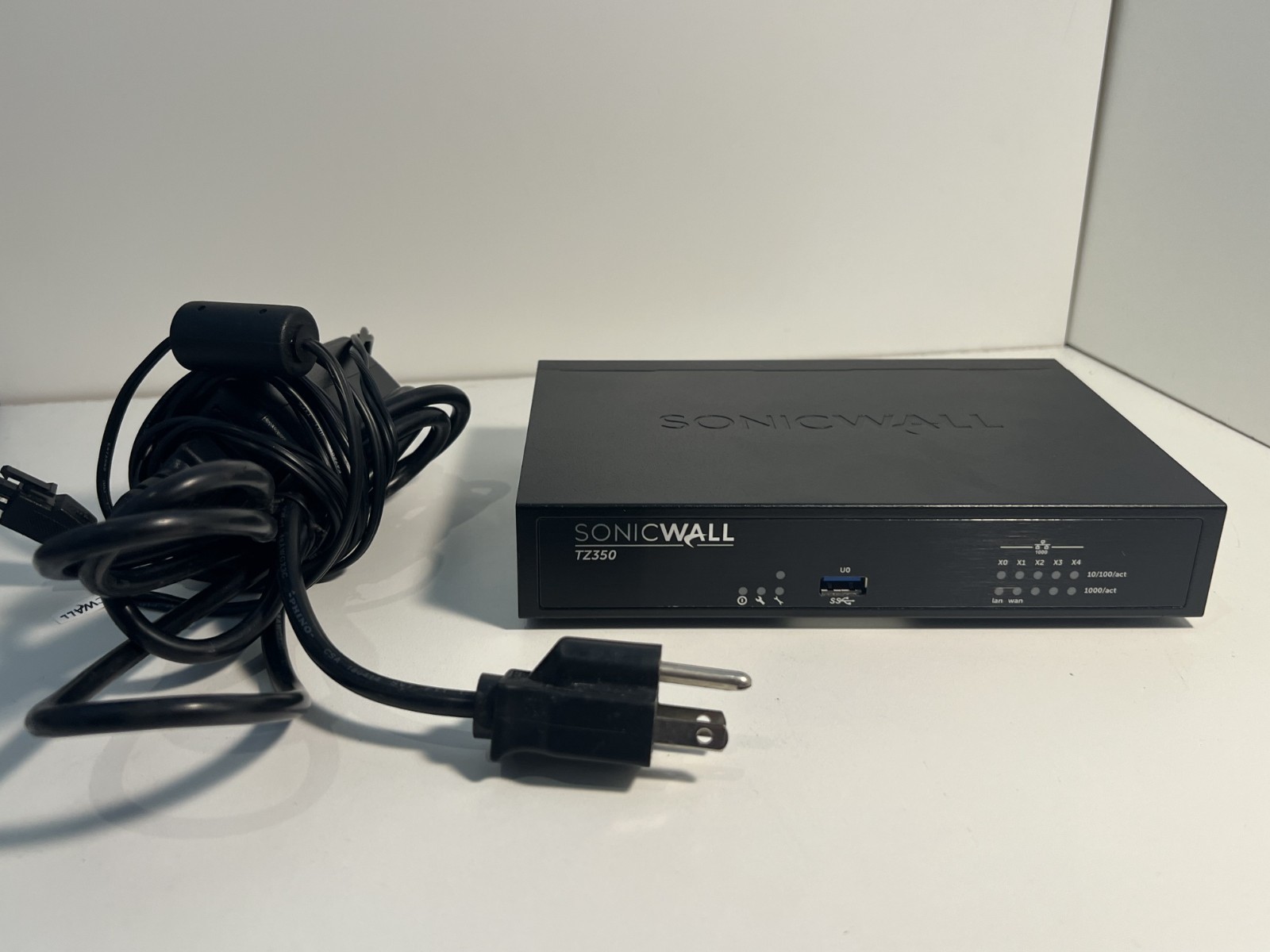 Dell SonicWALL TZ350 Network Security Appliance Firewall Router With Power Cable