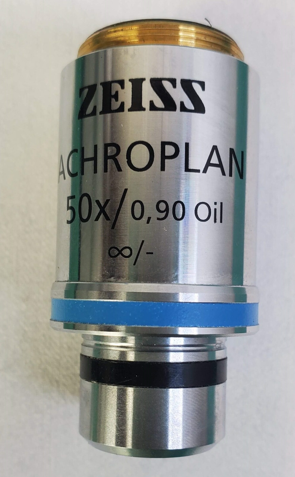 Zeiss Microscope Objective Achroplan 50X/0.90 Oil 00/-