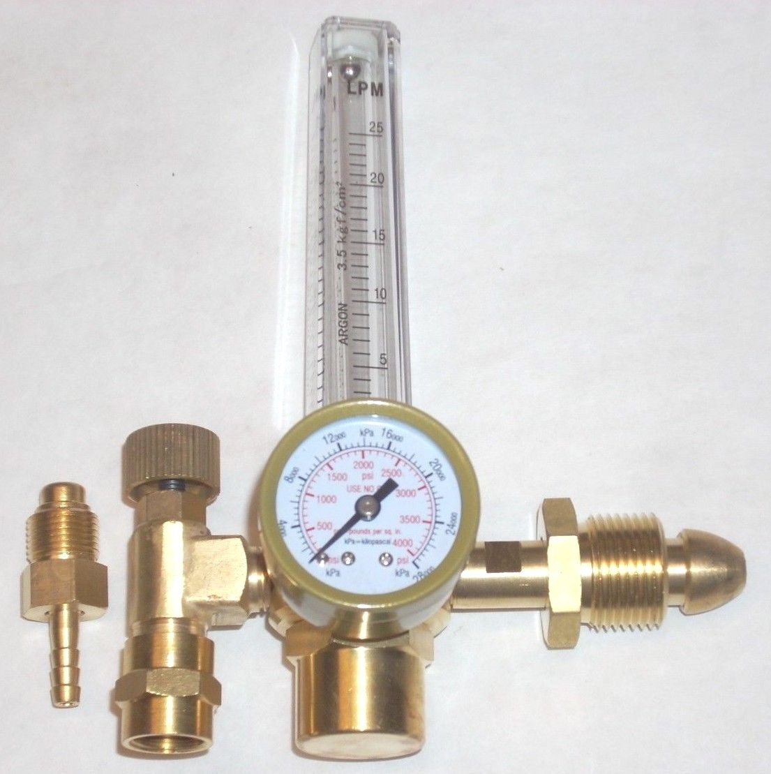 Argon or Argon/CO2 Gas Mix Flowmeter Mig Tig Welding Regulator CGA 580