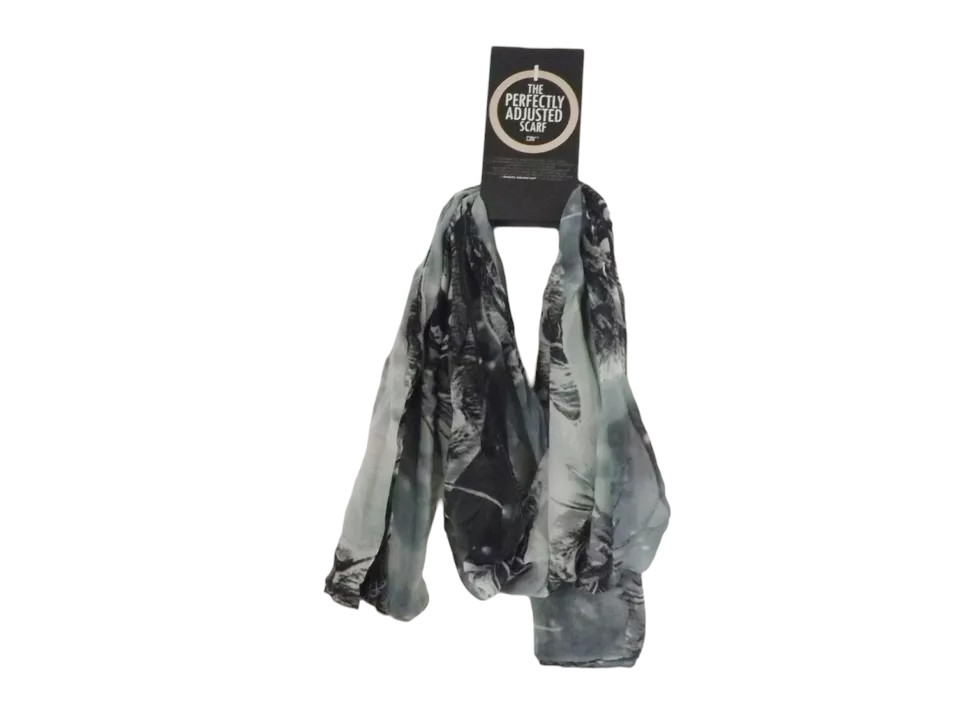 D&Y The Perfectly Adjusted Scarf - New - Black
