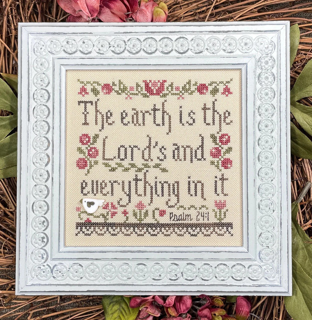 The Earth is the Lord's by My Big Toe cross stitch pattern