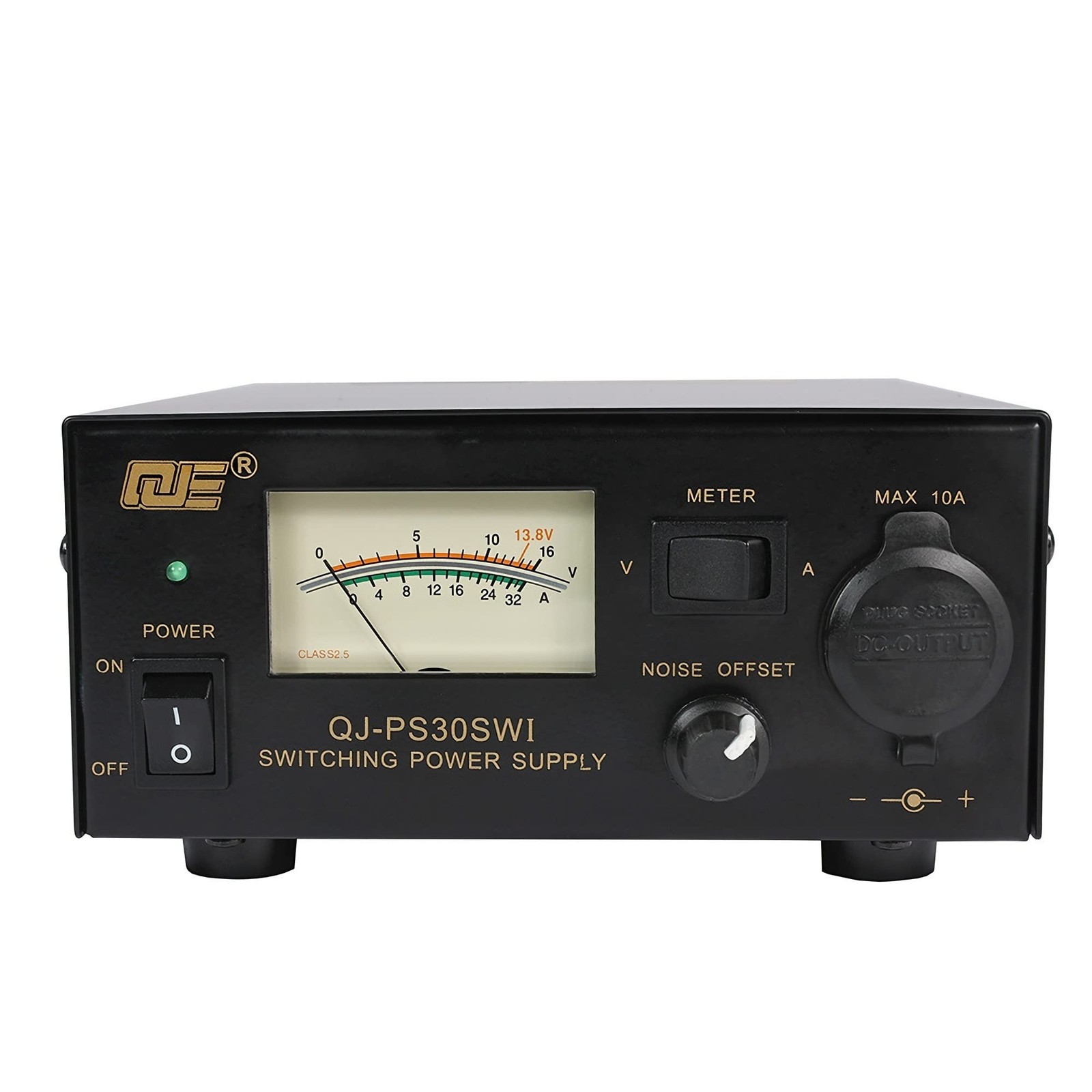 Universal Compact Ham Radio Power Supply 30A DC 13.8V Fixed Output | with Noi...