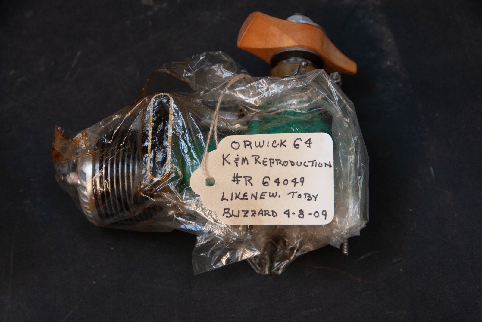 Vintage K&M ORWICK .64 Model Airplane Engine, TOBY BLIZZARD PHOENIX