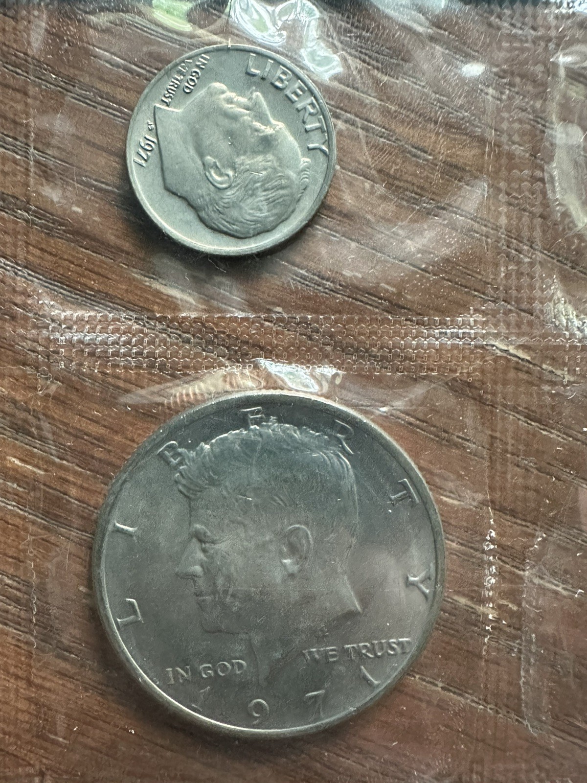 1971 U.S. Mint Set Coins in Original Packaging