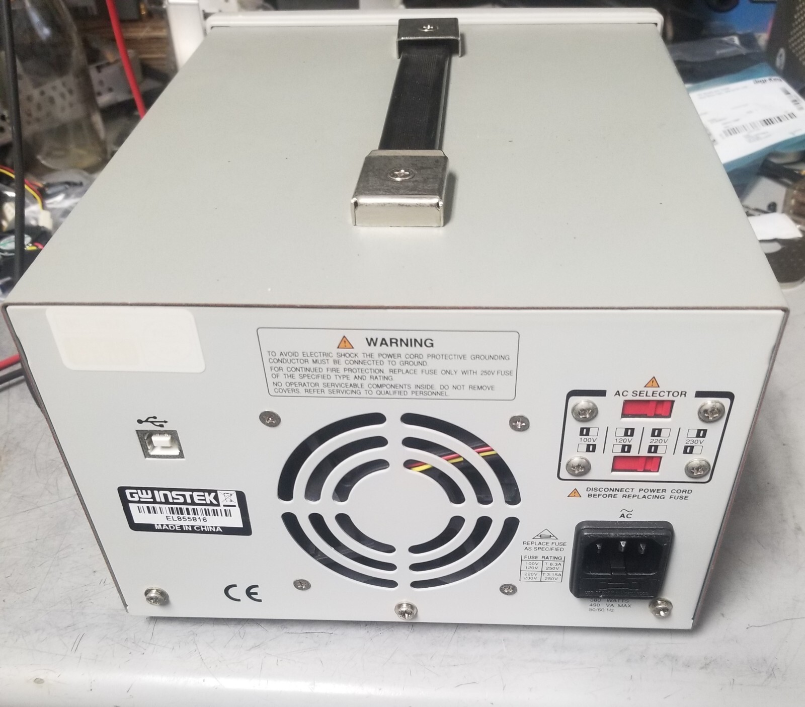 USB Programmable Benchtop Lab Power Supply 4 OUTPUT 30Vx2@3A or 60V@3A 10V & 5V