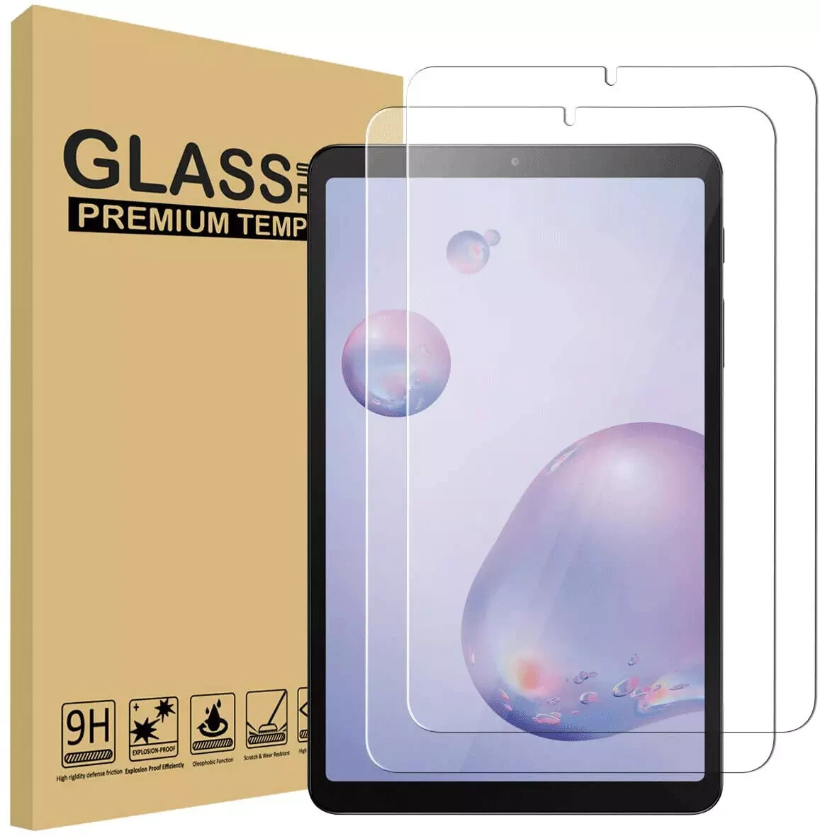 3Pcs Tempered Glass Screen Protector For Samsung Galaxy Tab A 8.4 inch T307 2020