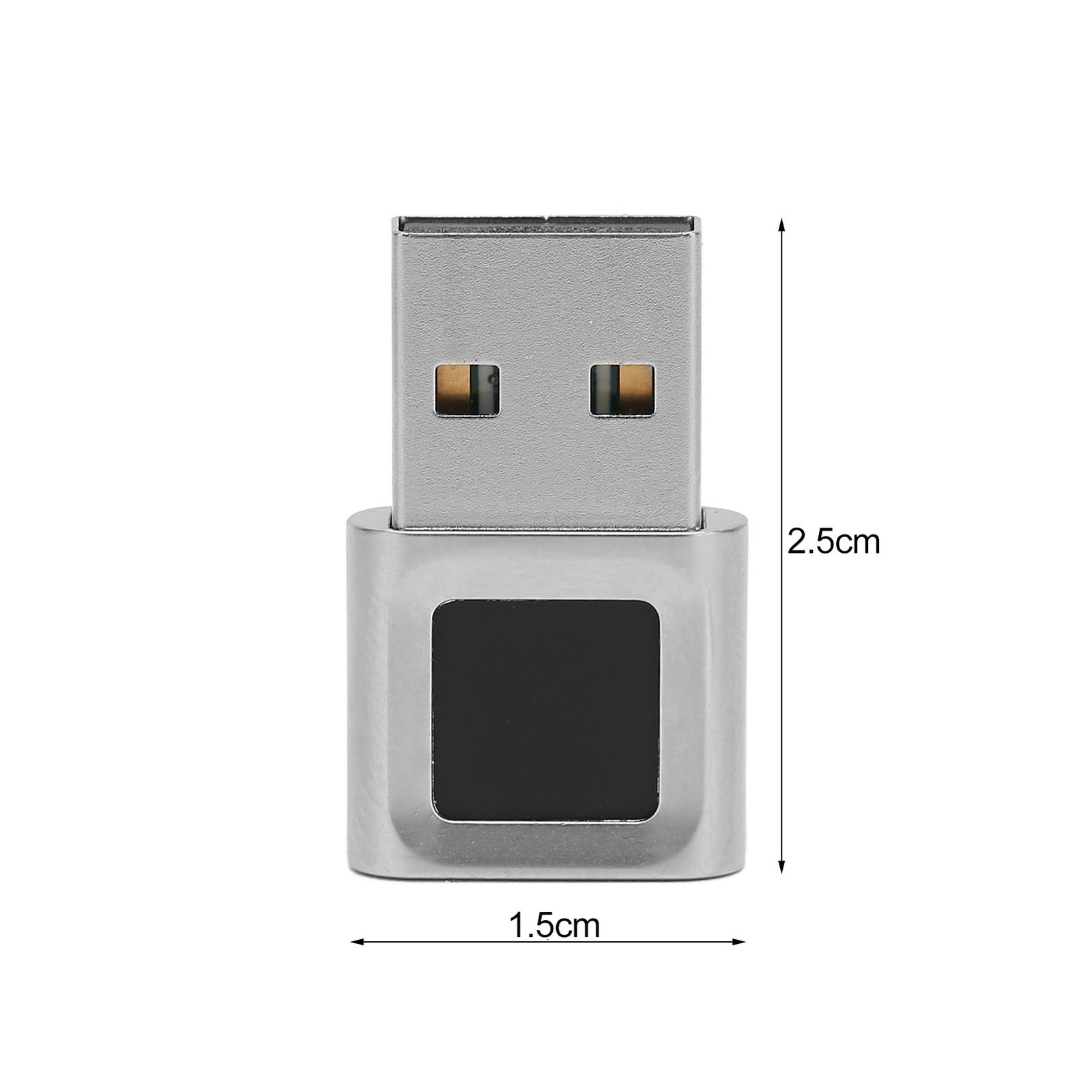 USB Fingerprint Reader 360 Degrees Touch Fast Matching High Sensitivity Hell DSO