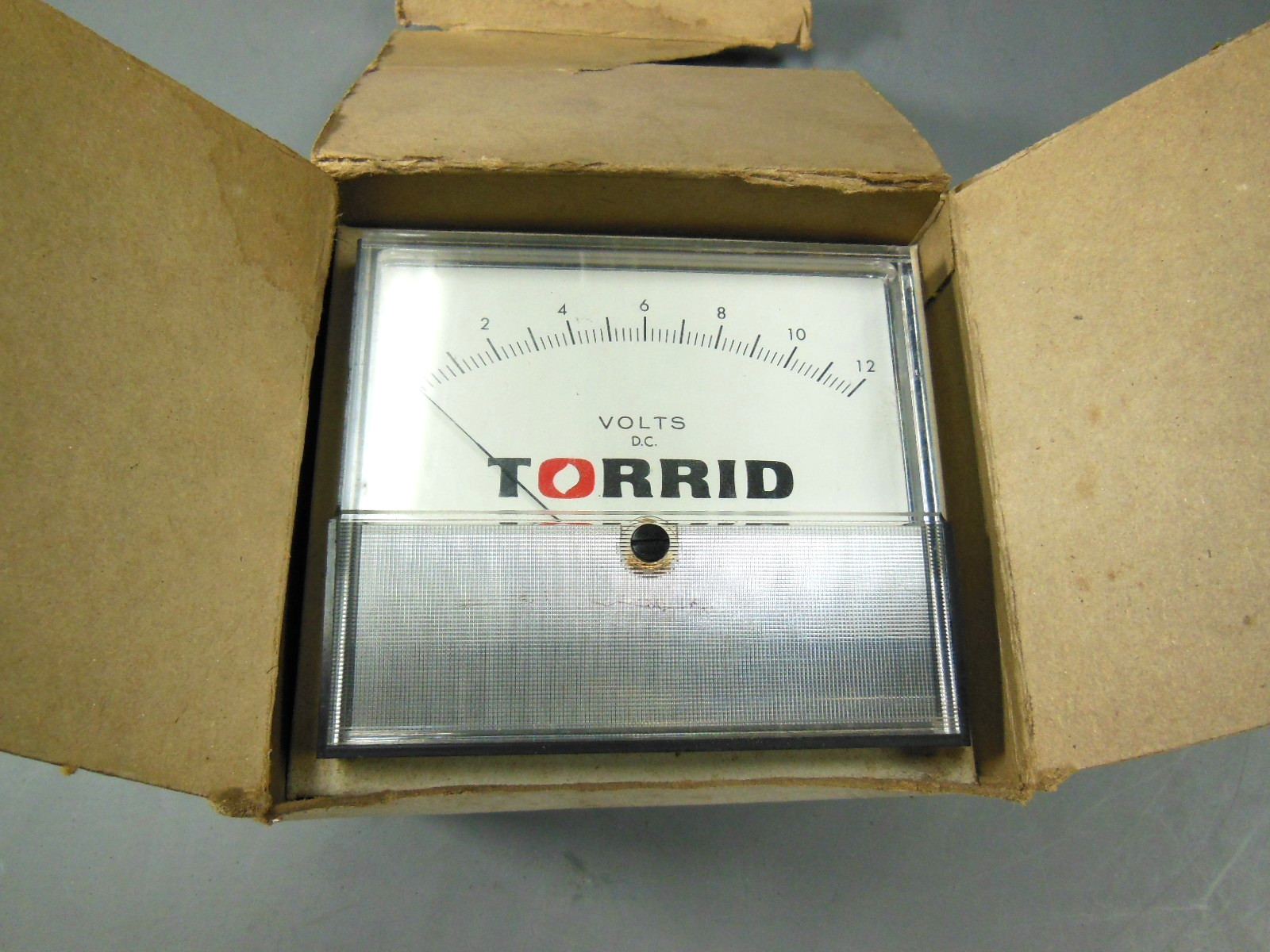 0-12V Analog Panel Meter DC voltmeter volts dc Voltage Gauge 12V 1PCS 4" x 4.5"