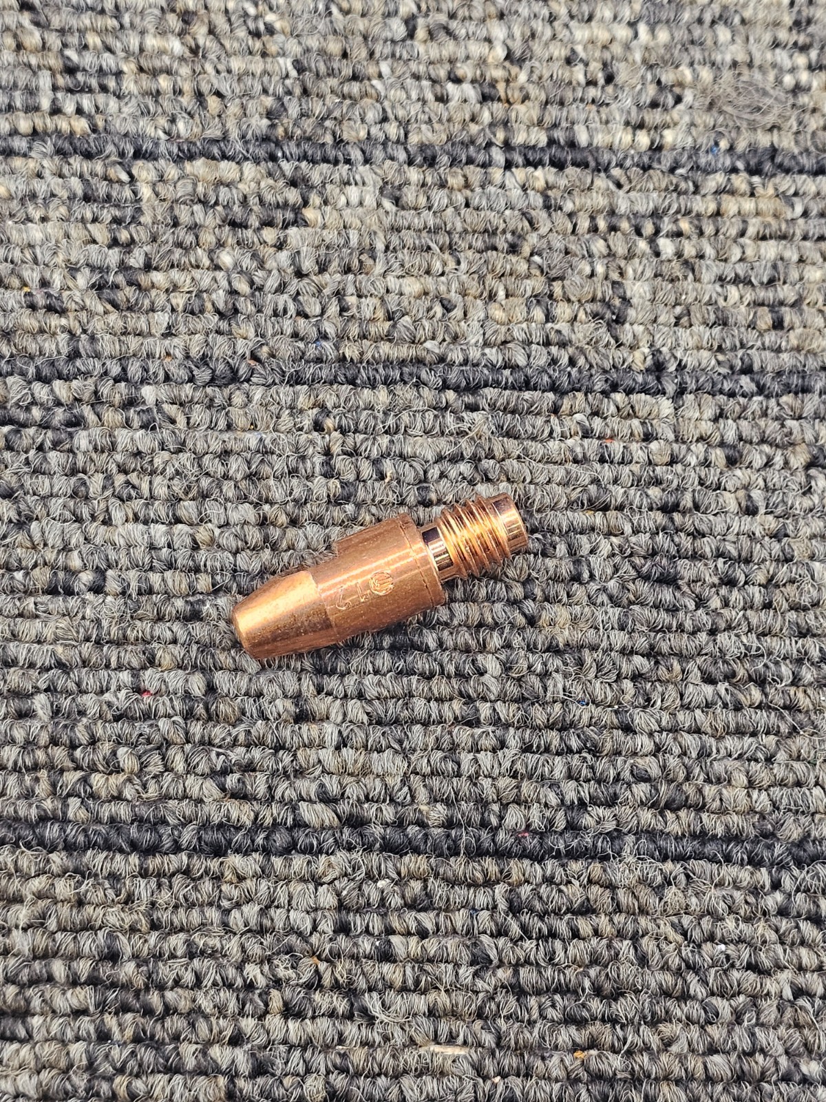 (QTY 47) 0.047" 1.2mm 1.2mm MIG Welding Contact Tips Copper 1-1/4 inch Length