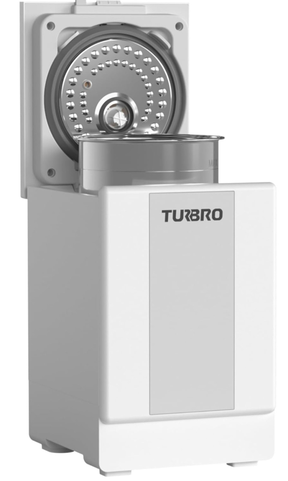 ​TURBRO Greenland 4L Stainless Steel Warm Mist Steam Humidifier (Model GLS04)