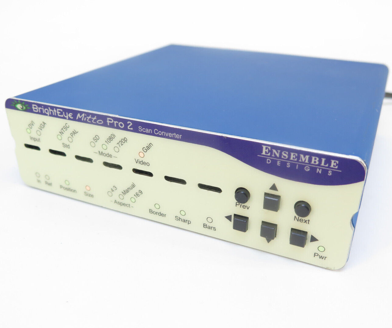 Ensemble Designs BEM-4 BrightEye Mitto Pro 2 Scan Converter - with Power Supply