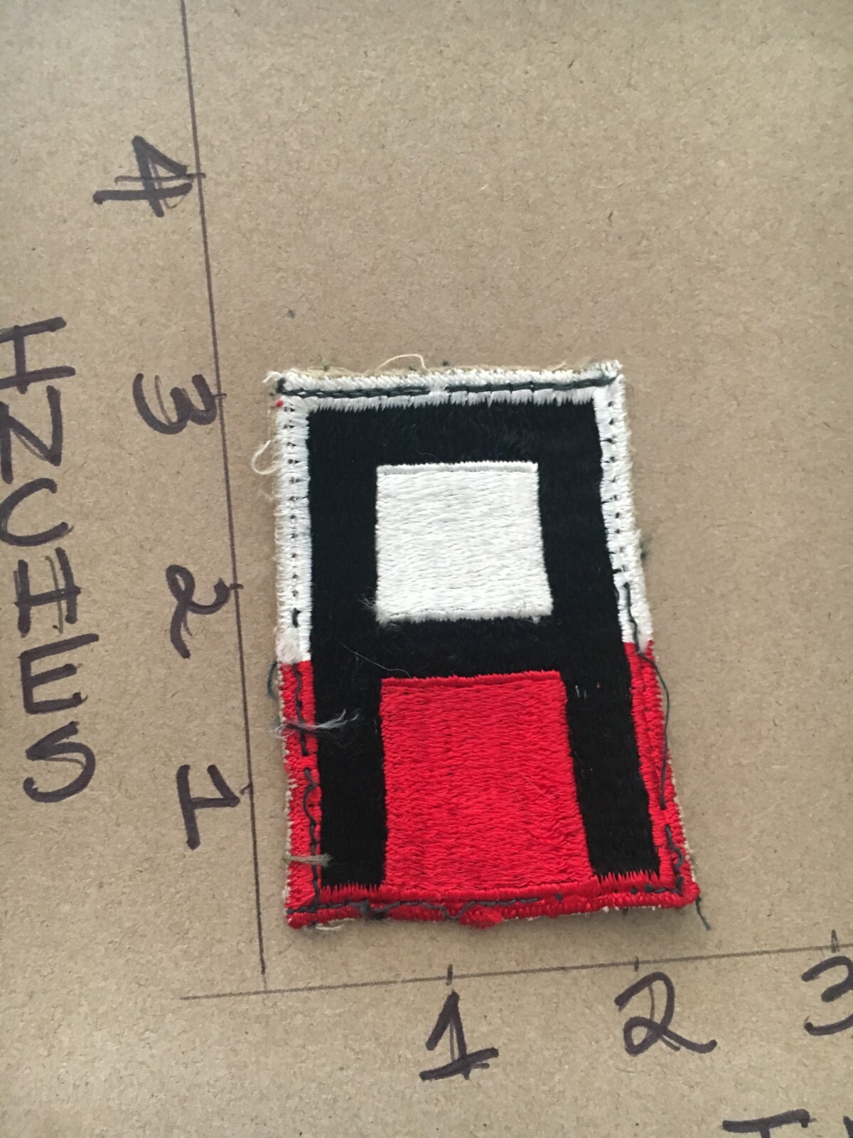 WW2 to Korea era 1st US Army c/e no glow Patch 4/24/25