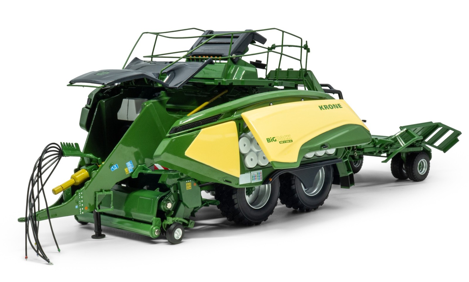 ROS,KRONE BigPack HDP II 1290 VC Baler with Bale Collector, 1/32, ROS60261