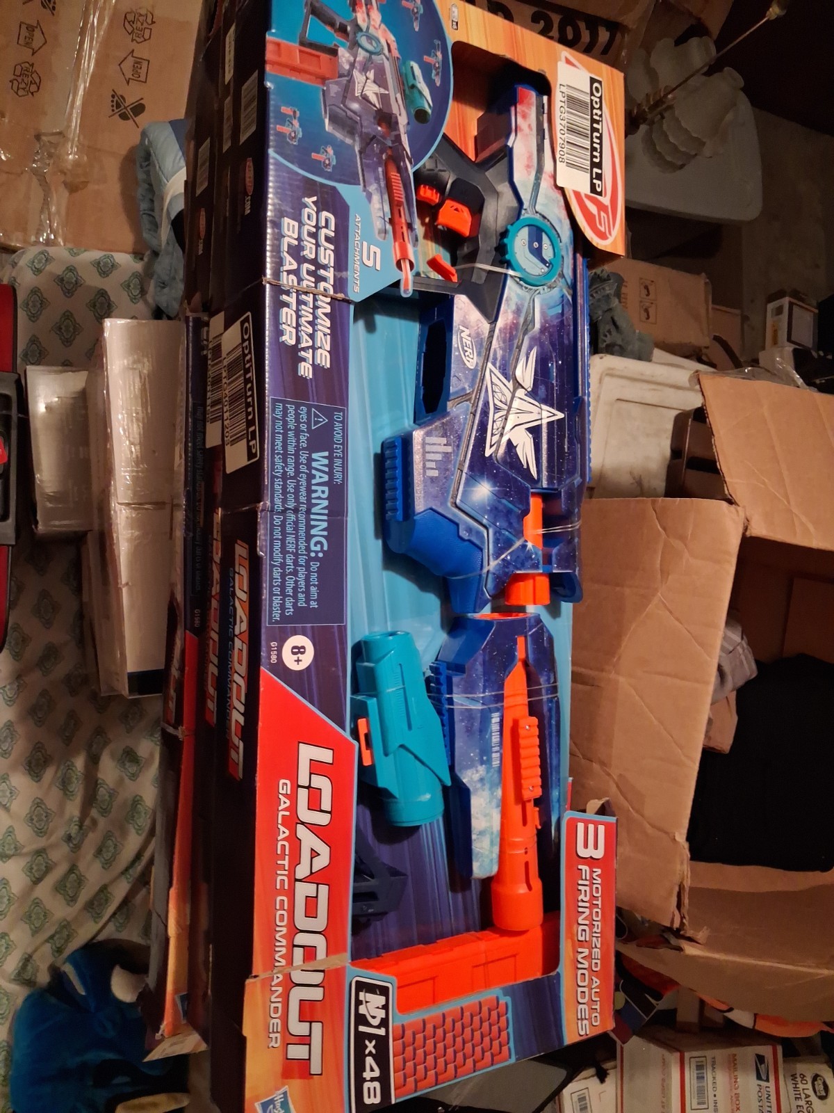 Hasbro Nerf Loadout Galactic Commander Motorized Blaster ( NO DARTS)