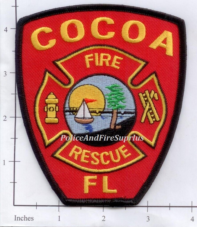 Florida - Cocoa Fire Rescue FL Fire Dept Patch