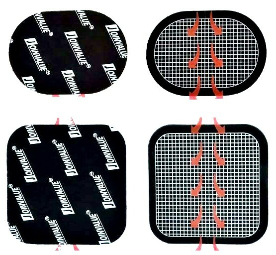 JOINVALUE Electrodes Pads Updated Electrodes Body Pads Gel Adhesive for Abs Belt