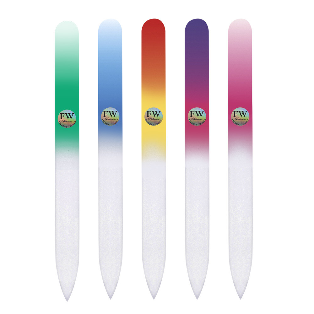 Crystal Nail Files Duo Color Collection - Original Czech Quality