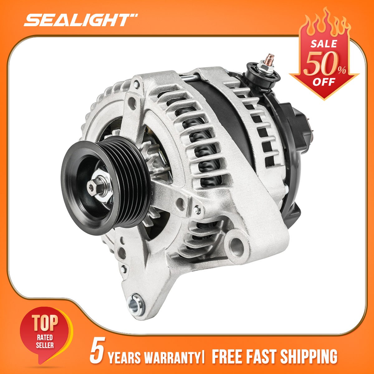 Alternator 12 Volt 130 Amp Fits Lexus LS430 2001-2003 Lexus SC430 2002-2010