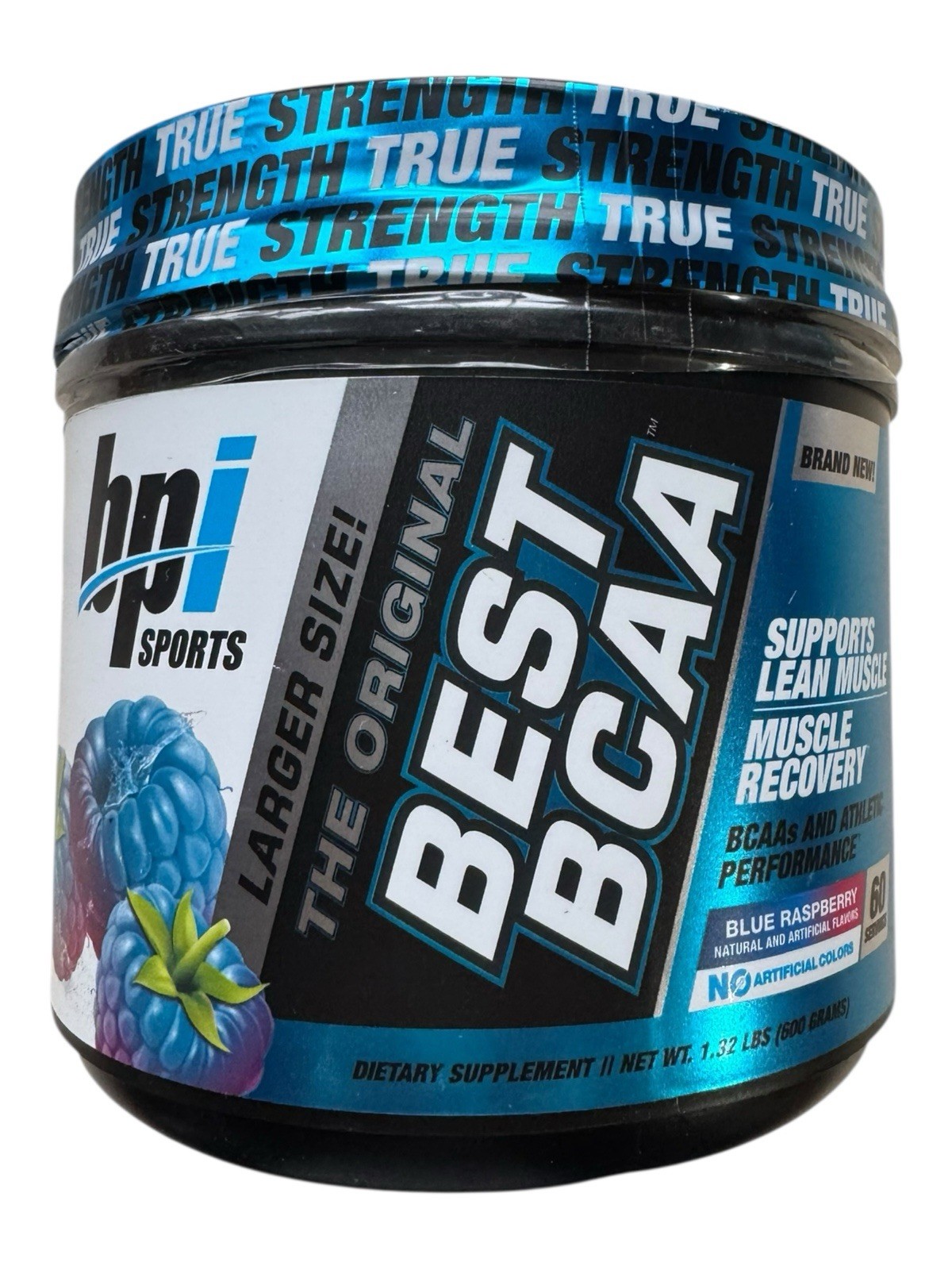 BPI Sports Best BCAA Powder - 60 Servings - Blue Raspberry - Ex: 7/28