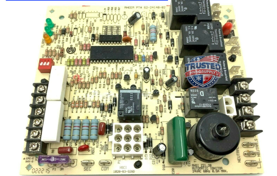 62-24140-02 GUARANTEED WORKING TESTED 622414002  Furnace Control Board 1028-928