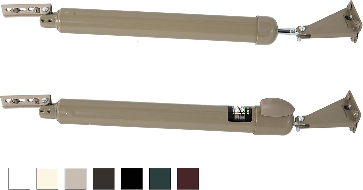 Touch 'N Hold Smooth Dual Door Closer System (Sandstone) – Heavy-Duty - Touch-Bu