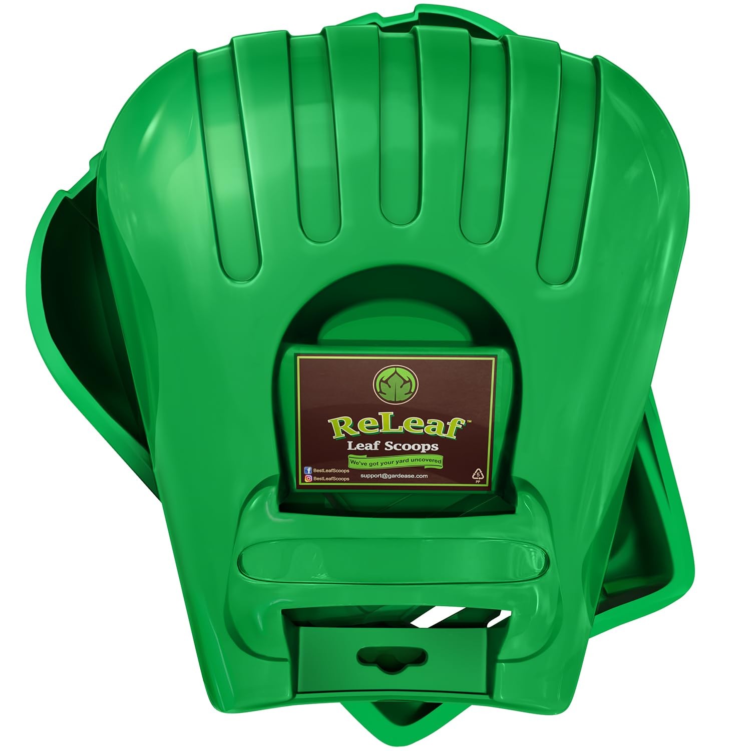 GARDEASE Leaf Scoops: Premium Ergonomic Large Hand Held Rakes for Fast Leaf, ...