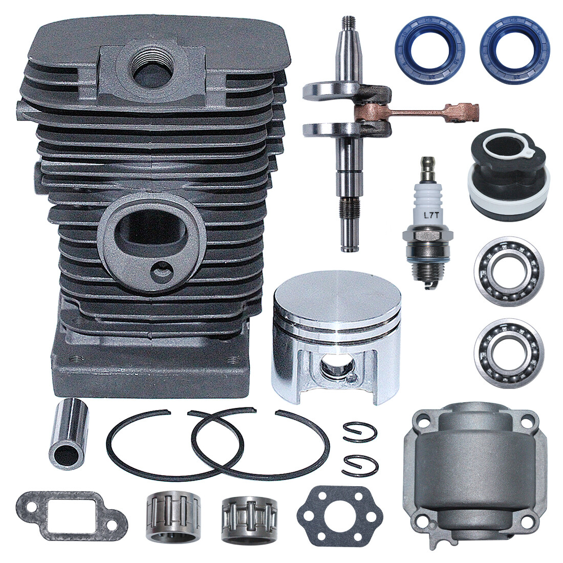 38mm Cylinder Piston Bearing Crankshaft For Stihl MS180 MS170 018 017 Chainsaw