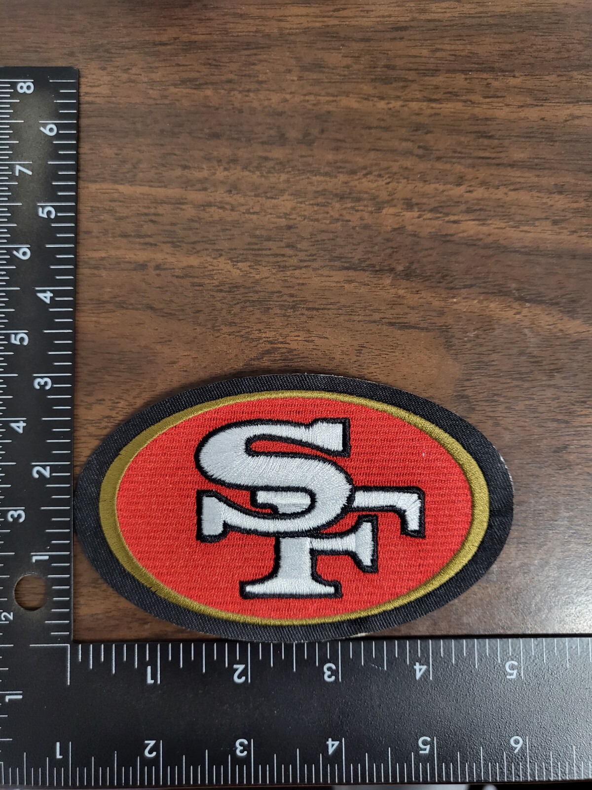 San Francisco 49ers Football Iron on Embroidered Patch