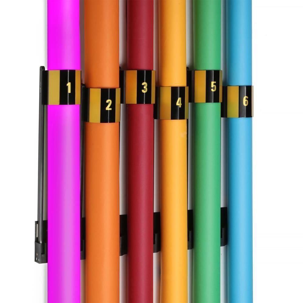 Lectronify Seamless Paper Wall Rack Pro Magnetic Organizer Holds 6 x 9" Rolls