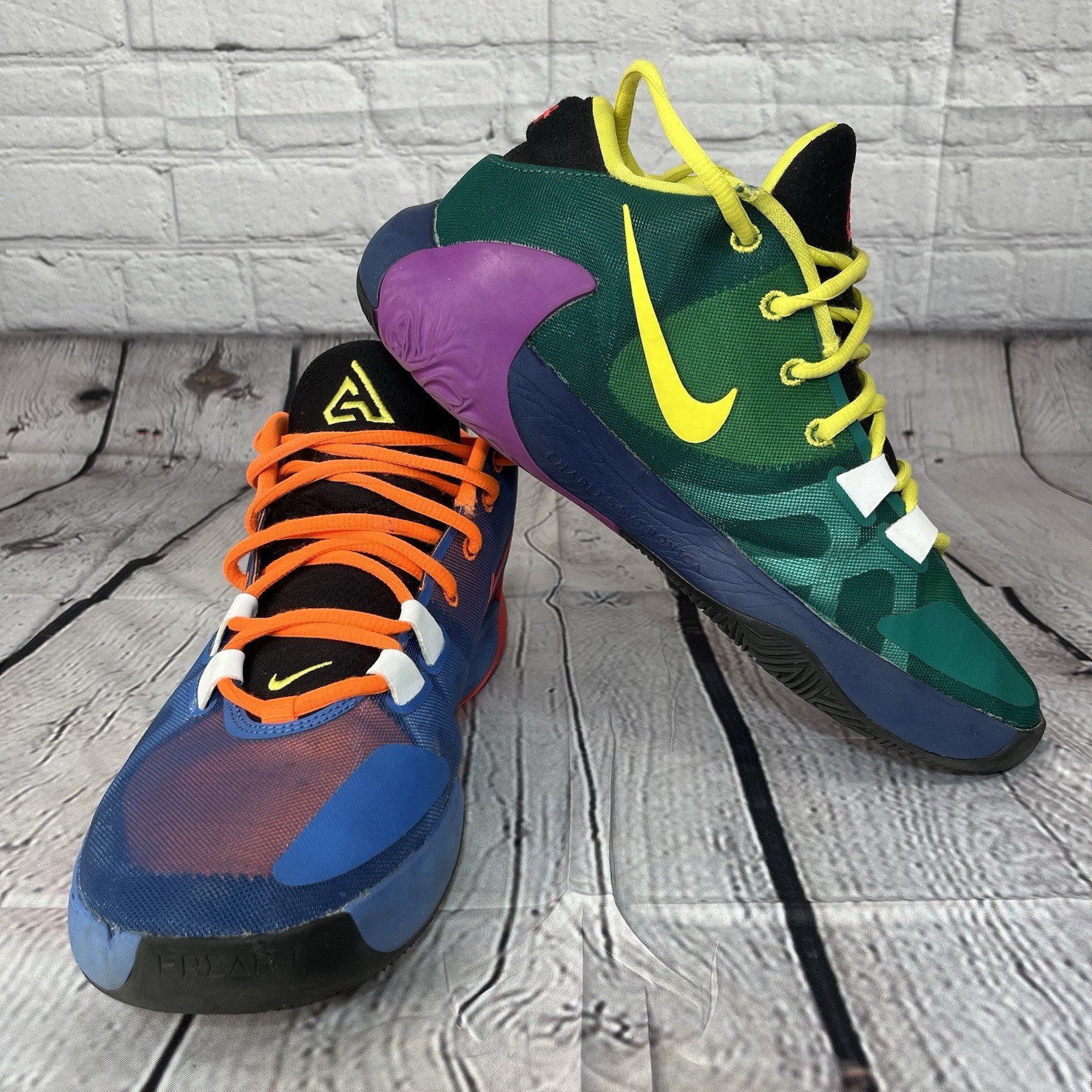 Nike Zoom Freak 1 Roots What The Giannis Sneakers Mens Size 10 CT8476-800
