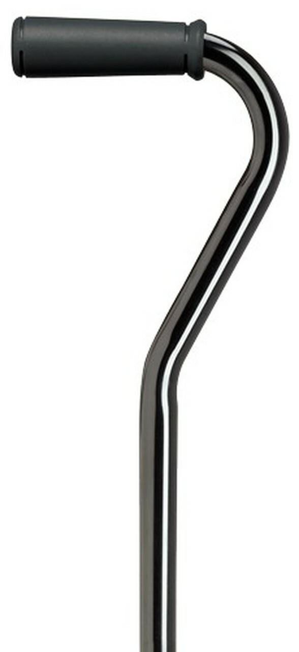 Hercules Extra Tall Bariatric Offset Handle Adjustable Walking Cane Supports 500