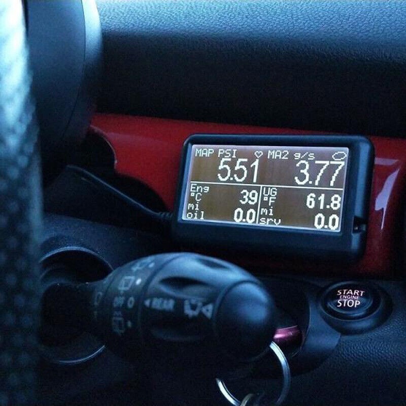 Mini UltraGauge EM Plus OBDII OBD2 Code Scan Tool - Ultra Gauge EM Plus v1.4c US