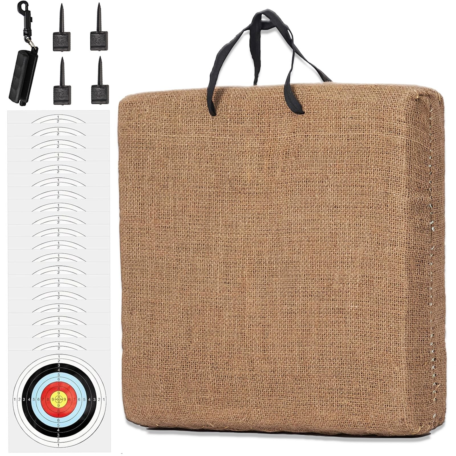 Archery Targets for Backyard with 20 pcs Archery Targets and Arrow Puller Tar...