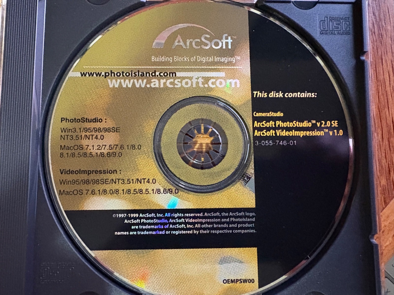 ArcSoft Camera Studio PC Software VideoImpression v2.0SE & VideoImpression v1.0