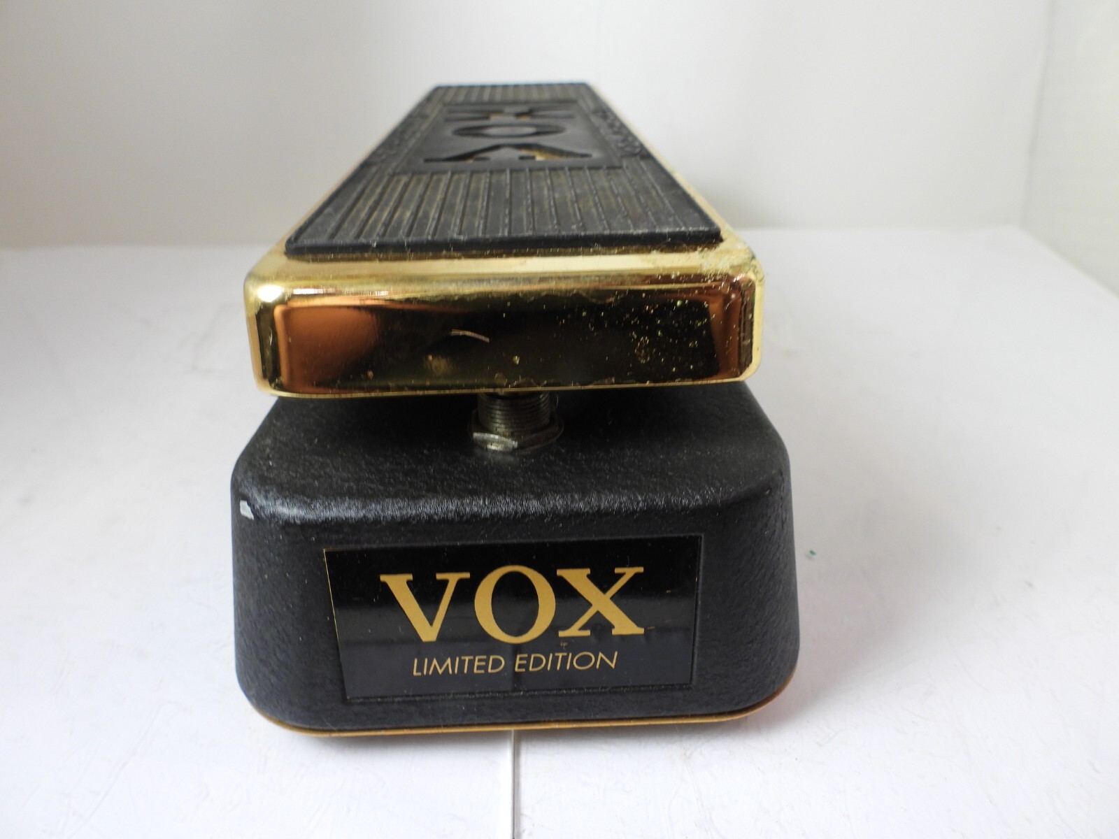 Rare Vox V847 Wah Limited Edition Gold Plated Effects Pedal Free USA Shipping